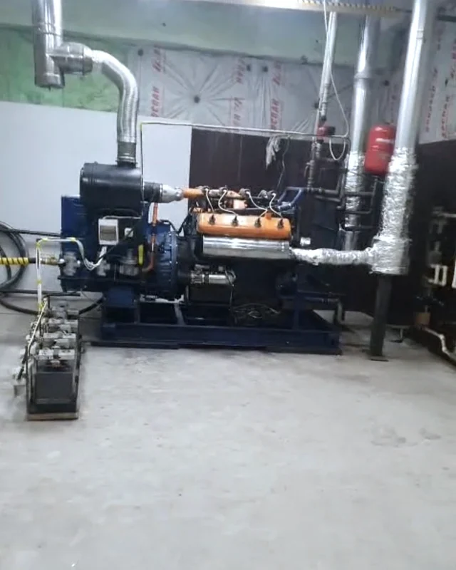 Кейс газопоршневой электростанции 100 кВт H2System Atlas