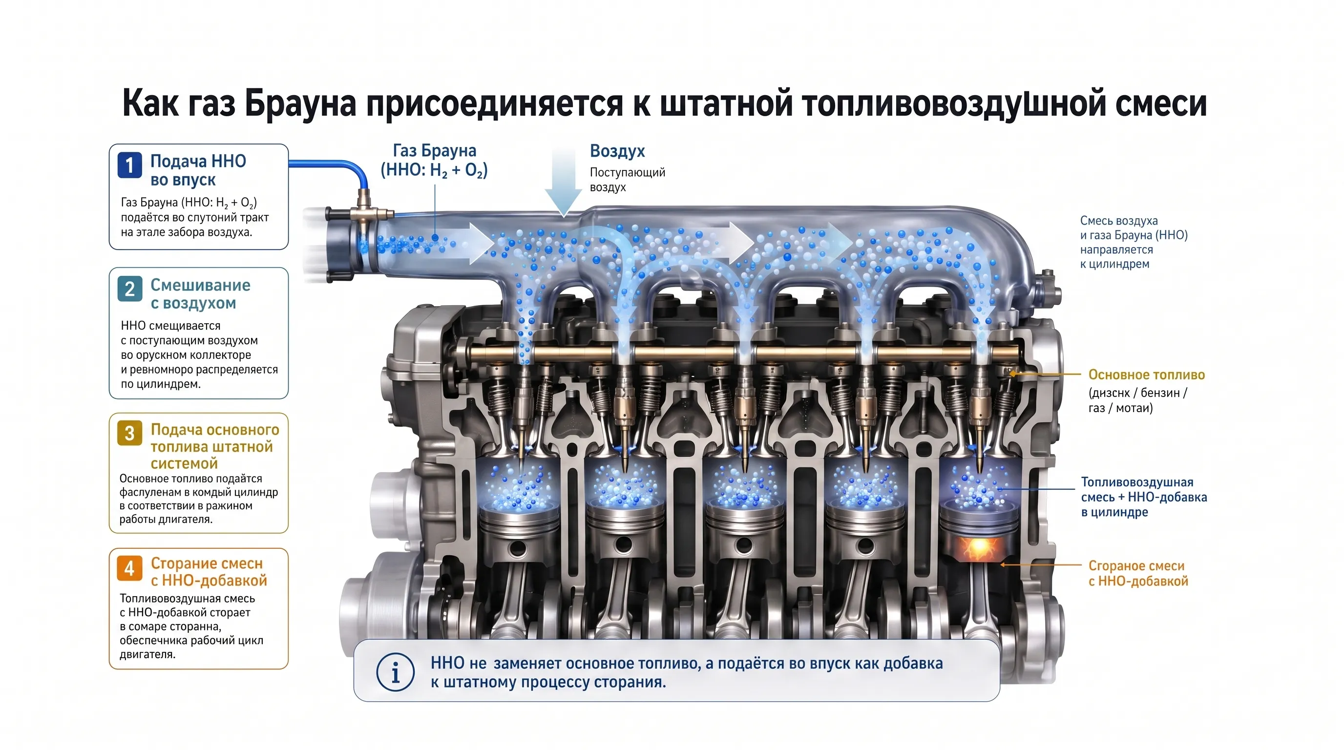 H2System Atlas не двигатель на воде а HHO-добавка к штатному топливу